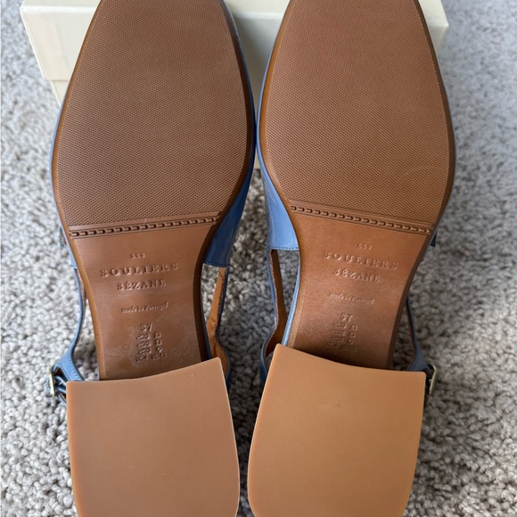 NWT Sezane Paula Babies in Sky Blue US6/EU37 - Sold Out!! - Picture 5 of 5